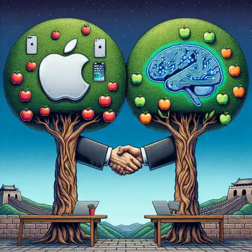 アップルとアリババの提携：中国向けiPhoneのAI開発で新たな展開